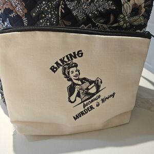 5 For$25 -Stylish Cream Multi-Pupose Canvas Pouch - 1 For $8